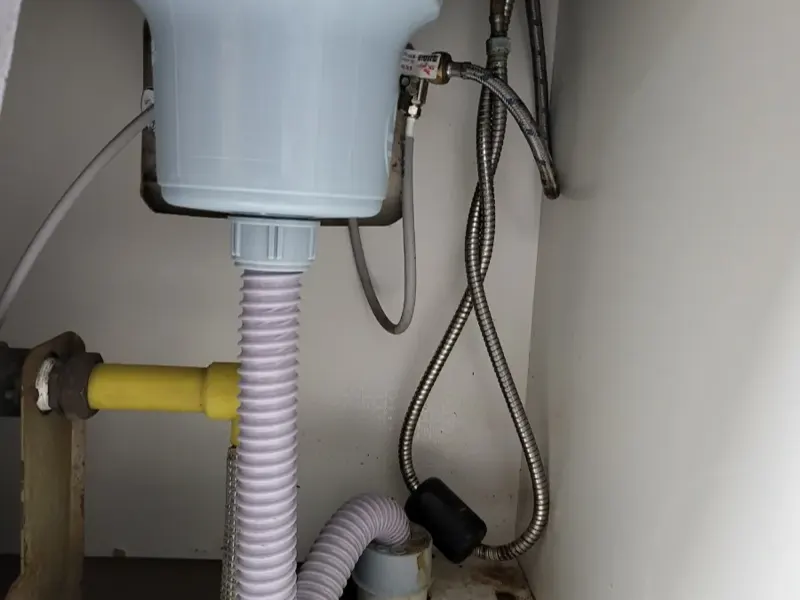 나주 싱크대막힘 작업사례 2